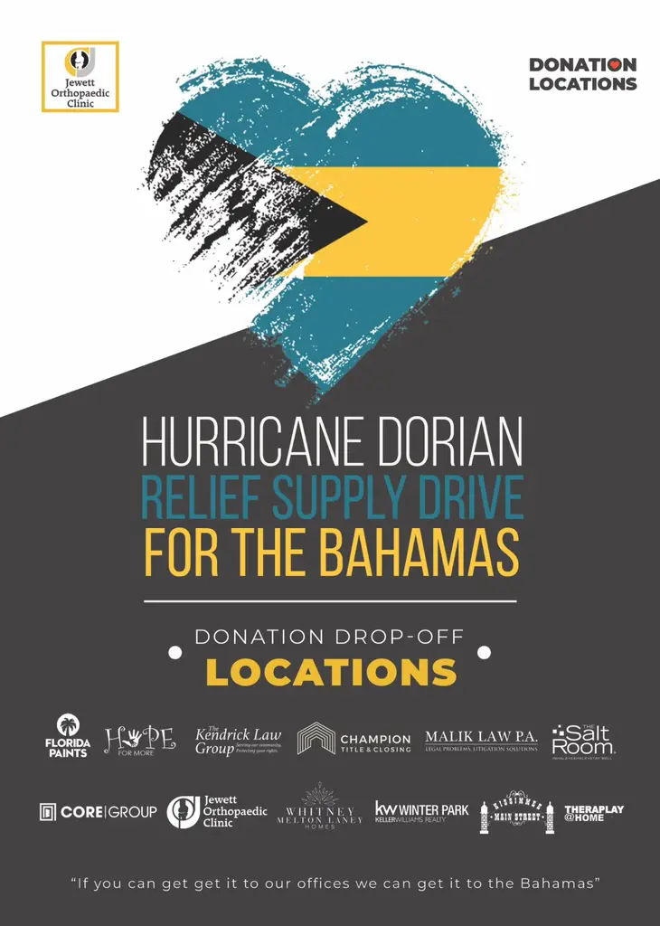 Hurricane Dorian Relief Supply Drive